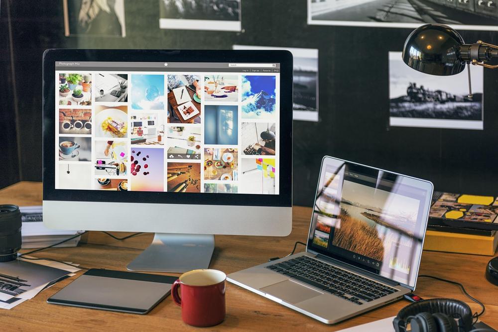artistic workspace