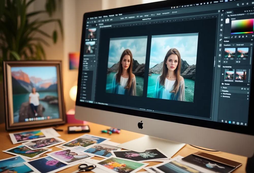 artistic workspace